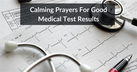 prayer for medical test results|16 Calming Prayers For Good Medical Test Results.
